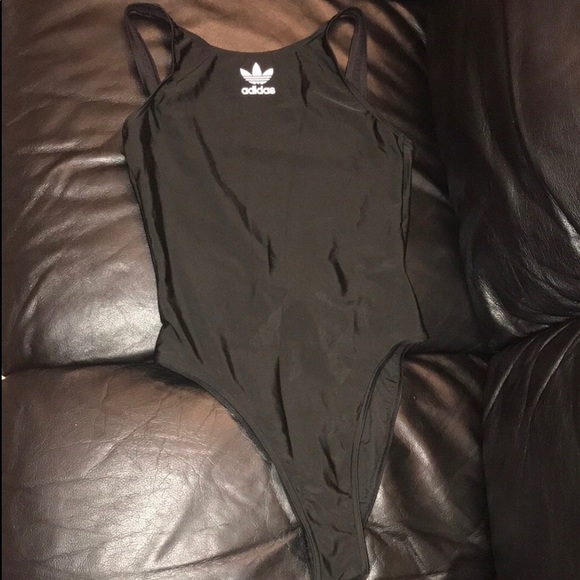 NWT Adidas Trefoil Swimsuit. Size Small - Picture 3 of 3